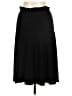 Salaam! Solid Black Casual Skirt Size L - photo 2