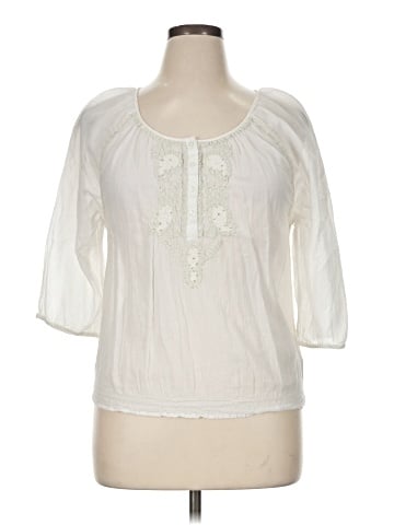 Mudd 3/4 Sleeve Blouse (view 1)