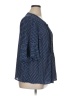 Catherines 100% Polyester Polka Dots Blue 3/4 Sleeve Blouse Size 16W - photo 4