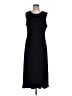 Coldwater Creek Solid Black Casual Dress Size L (petite) - photo 1