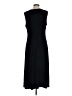 Coldwater Creek Solid Black Casual Dress Size L (petite) - photo 2