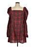 Shein Plaid Red Casual Dress Size 12 - photo 1