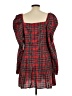 Shein Plaid Red Casual Dress Size 12 - photo 2