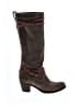 FRYE 100% Leather Brown Gray Boots Size 9 1/2 - photo 1