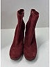 Céline Burgundy Ankle Boots Size EU 39 - photo 4