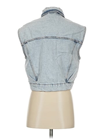 Zara Denim Vest (view 2)