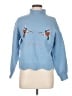 Code x Mode Blue Pullover Sweater Size M - photo 1