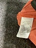 Maison d' Amelie 100% Polyester Orange Short Sleeve Blouse Size M - photo 5