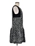 Ella Moss Graphic Silver Casual Dress Size M - photo 4