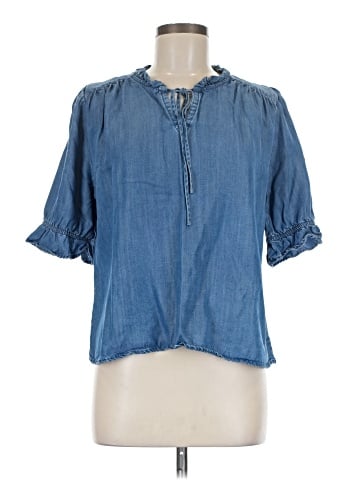 Draper James Short Sleeve Blouse (view 1)