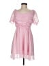 Unbranded 100% Polyester Pink Cocktail Dress Size M - photo 1