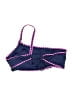 Lucky Brand Solid Blue Swimsuit Top Size S (estimated) - photo 2