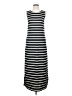 Grecerelle Stripes Black Casual Dress Size S - photo 1