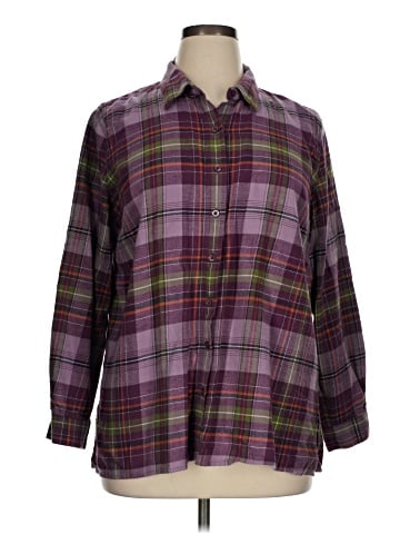 Coldwater Creek Long Sleeve Button-Down Shirt (view 1)