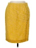 Luca Luca Tweed Yellow Wool Skirt Size EU (IT) 44 / US 8 - photo 1