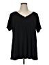Honeyme Black Short Sleeve Top Size XL - photo 1