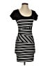 Guess Stripes Black Casual Dress Size S - photo 1