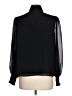 Catherine Malandrino 100% Polyester Black Long Sleeve Blouse Size L - photo 2