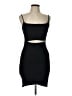 Lulus Solid Black Cocktail Dress Size L - photo 1