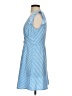 Shein 100% Polyester Stripes Blue Casual Dress Size 4 - photo 5