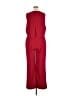Trina Turk 100% Polyester Solid Red Jumpsuit Size 14 - photo 2
