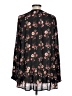 Falls Creek 100% Polyester Black Long Sleeve Blouse Size L - photo 2