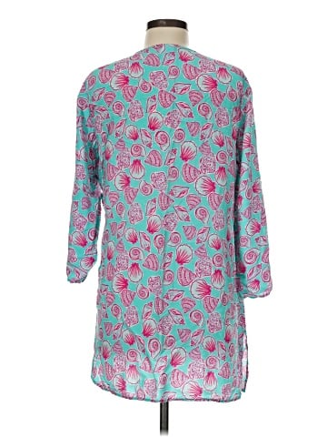 Caribbean Joe 3/4 Sleeve Blouse (view 2)