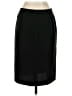 Armani Collezioni 100% Polyester Solid Black Formal Skirt Size 4 - photo 2