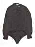 Kate Kasin Black Long Sleeve Blouse Size S - photo 1