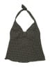 Lands' End Polka Dots Black Swimsuit Top Size 10D - photo 1