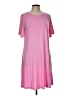 Unbranded Pink Casual Dress Size L (estimated) - photo 1