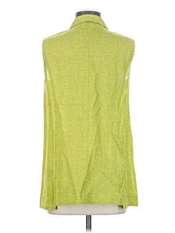 Lafayette 148 New York Sleeveless Button-Down Shirt (view 2)