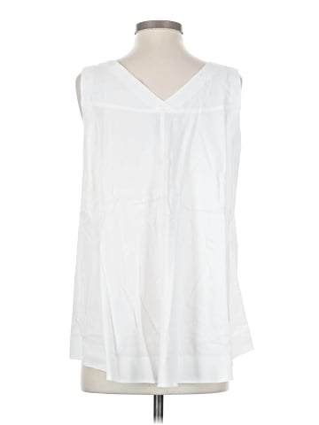 Lafayette 148 New York Sleeveless Blouse (view 2)