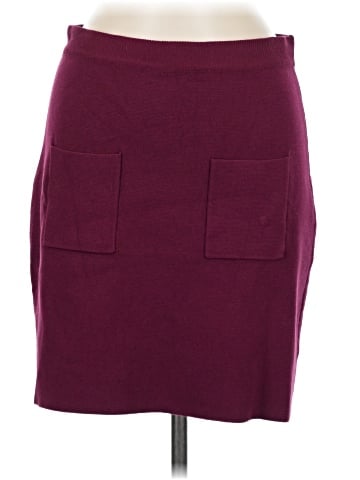 Flat White Casual Skirt (view 1)