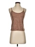 Unbranded 100% Polyester Brown Tank Top Size S - photo 1