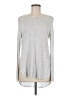 Cloth. by Design 100% Rayon Gray Long Sleeve Top Size M - photo 1