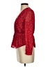 Madewell 100% Polyester Red 3/4 Sleeve Blouse Size XS - photo 5