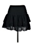 Unbranded Solid Black Casual Skirt Size S - photo 2