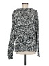 Millau 100% Cotton Tweed Silver Pullover Sweater Size M - photo 2