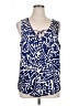 Nic + Zoe Blue Sleeveless Blouse Size 1X - photo 1