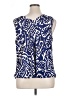 Nic + Zoe Blue Sleeveless Blouse Size 1X - photo 2