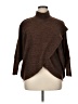 Nally & Millie Brown Turtleneck Sweater Size 0X (estimated) - photo 1