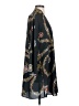ModCloth 100% Recycled Polyester Black Kimono Size XS - photo 4
