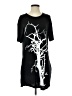 Assorted Brands 100% Modal Graphic Black Casual Dress Size S - photo 1