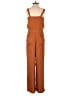 Banana Republic Solid Brown Jumpsuit Size 0 - photo 2