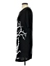 Assorted Brands 100% Modal Graphic Black Casual Dress Size S - photo 5