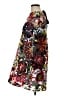 Max&Co. Print Gray Yellow Casual Dress Size M (estimated) - photo 5
