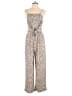 Maurices Graphic Brown Jumpsuit Size M - photo 1