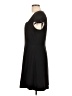 Kensie Solid Black Cocktail Dress Size L - photo 5