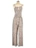 Maurices Graphic Brown Jumpsuit Size M - photo 2